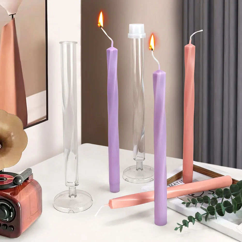 Spiral Square Column Plastic C - огляд і ціна Candle Quotes