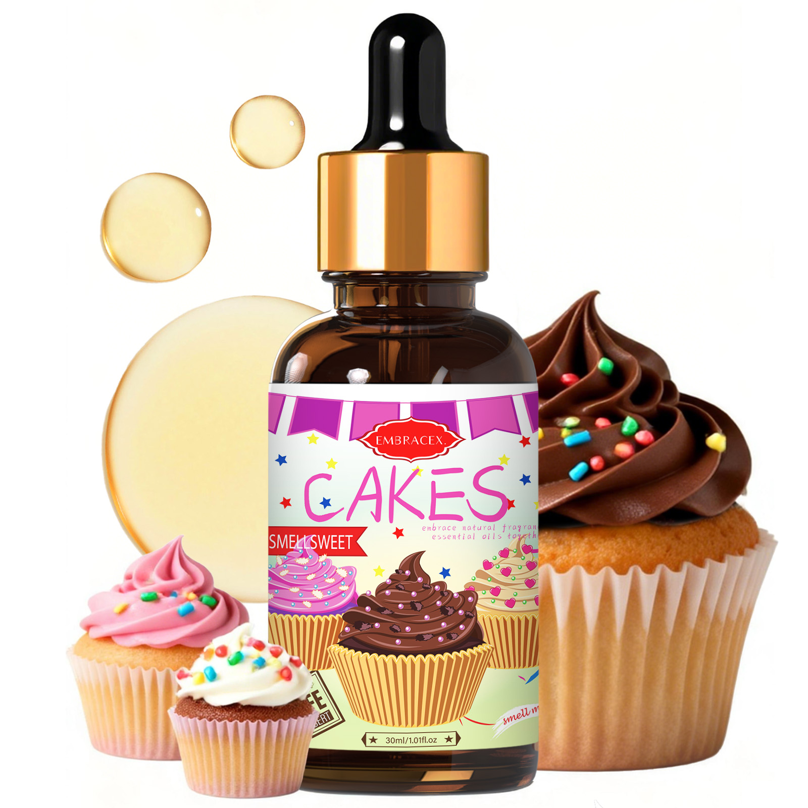 30ml Cakes Fragrance Oil Car S - огляд і ціна Candle Supplies Fragrance Oil
