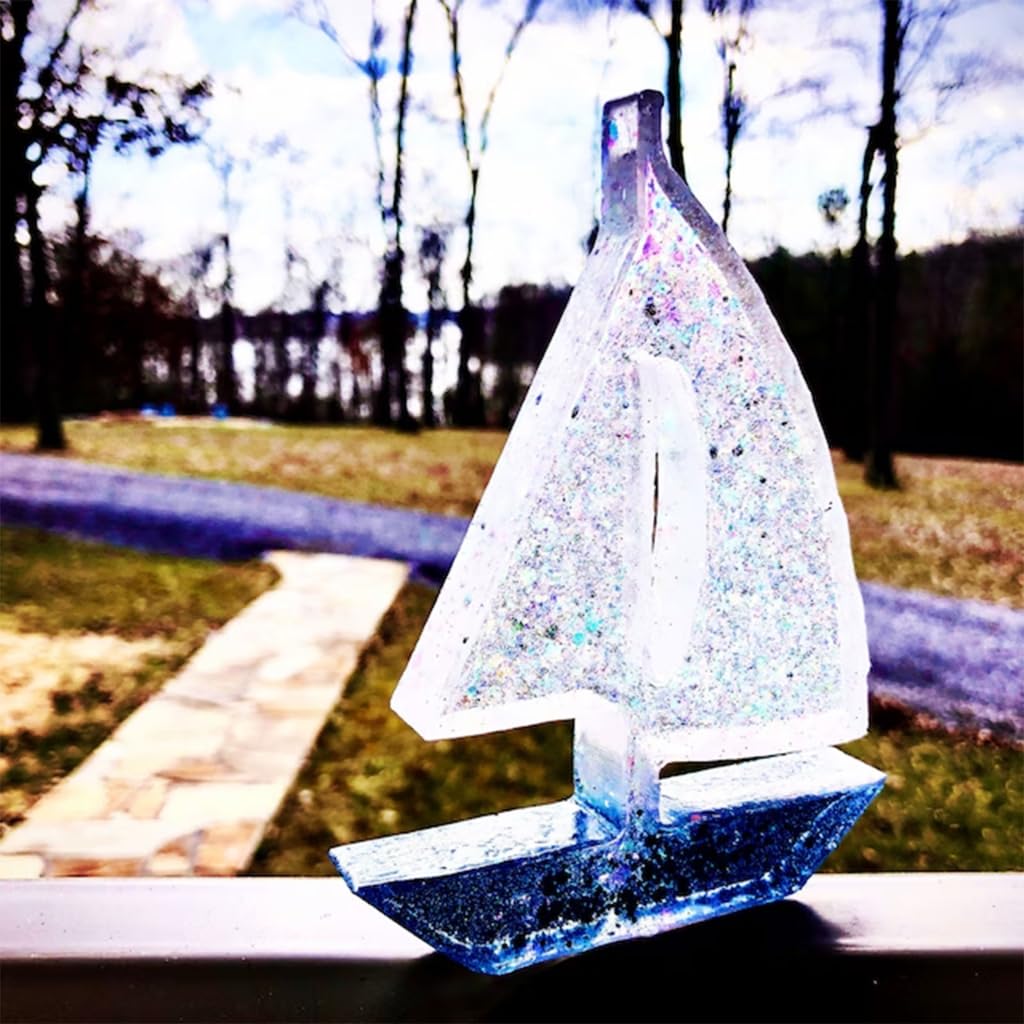 3D Sailboat Night Light Silico - огляд і ціна Candle Zero