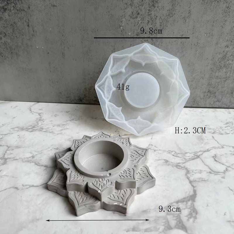 Concrete Candle Jar Silicone M - огляд і ціна Candle Quotes