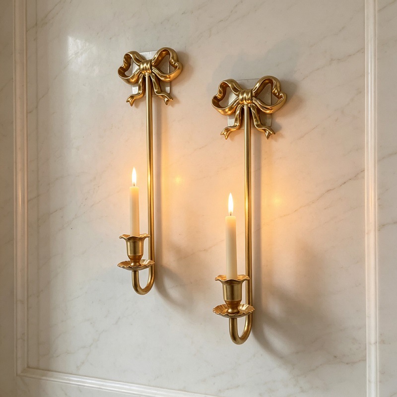 Vintage Iron Bow Wall Candle S - огляд і ціна Candle Zero