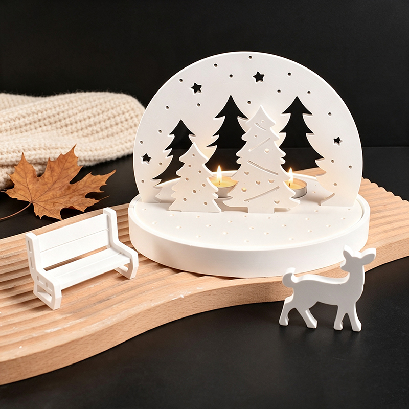 Christmas Elk Tealight Candle  - огляд і ціна Candle Zero