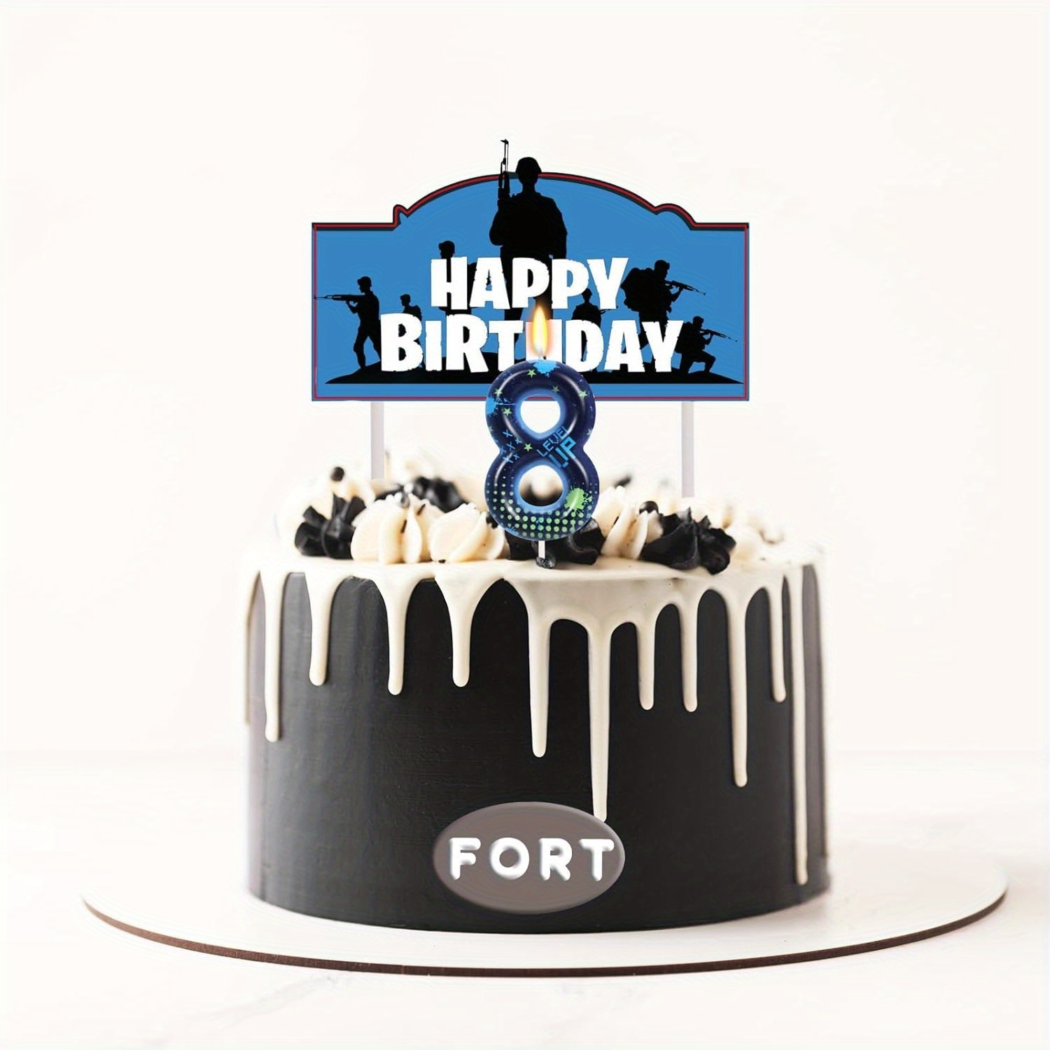 Blue Game Boy 0-9 Birthday Can - огляд і ціна Candle Supplies Usa