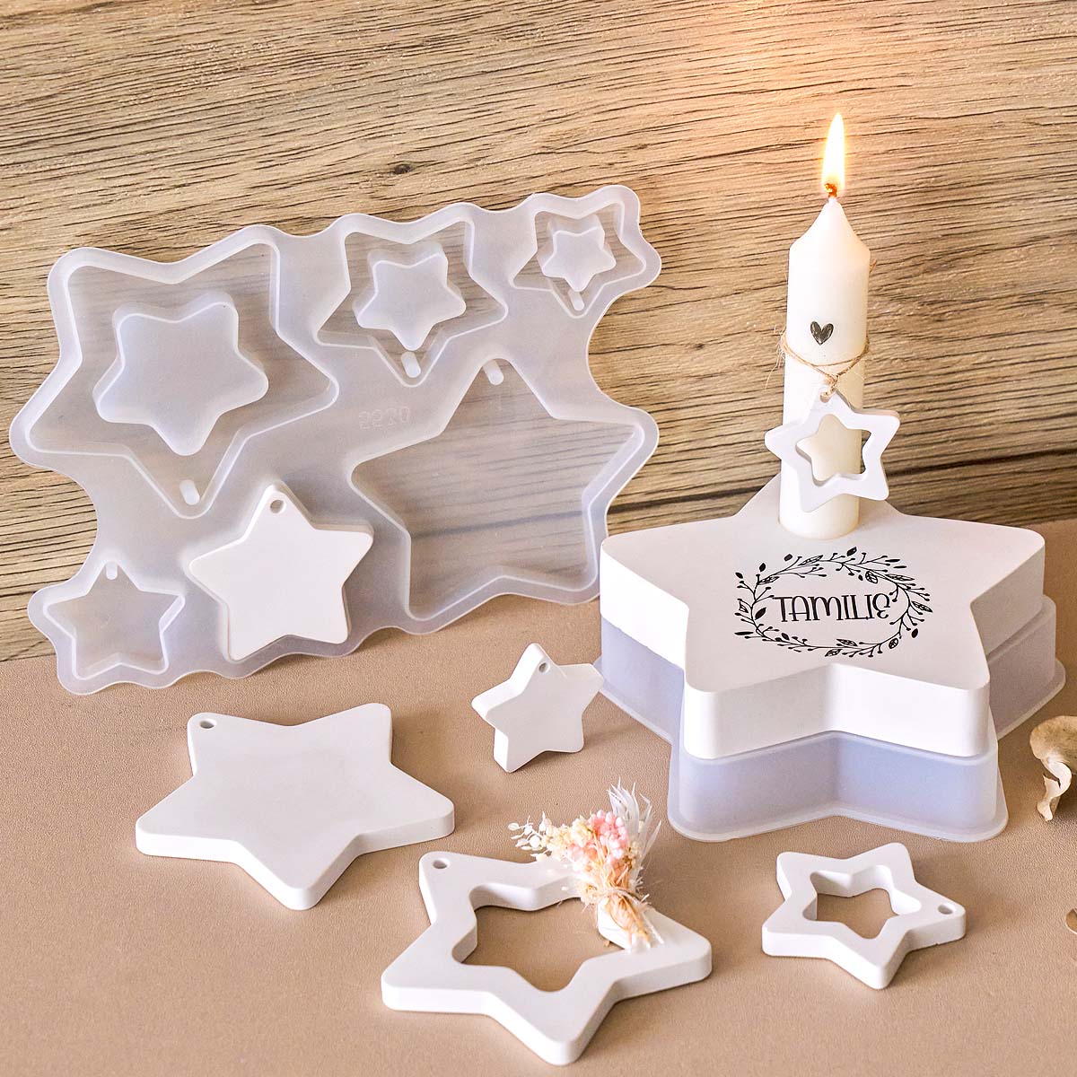 Five Pointed Star Candlestick  - огляд і ціна Candle Quotes