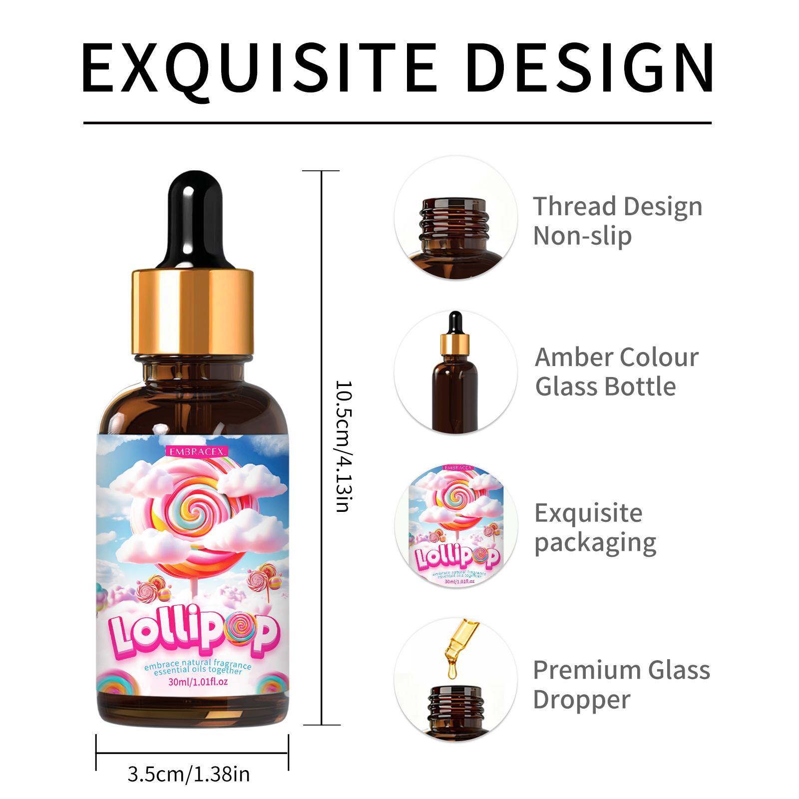 30ml  Lollipop Fragrance Oils  - огляд і ціна Candle Supplies Fragrance Oil