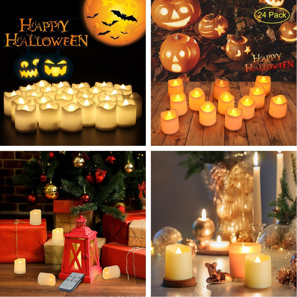 12/24Pcs Flameless LED Tea Lig - огляд і ціна Candle Zero