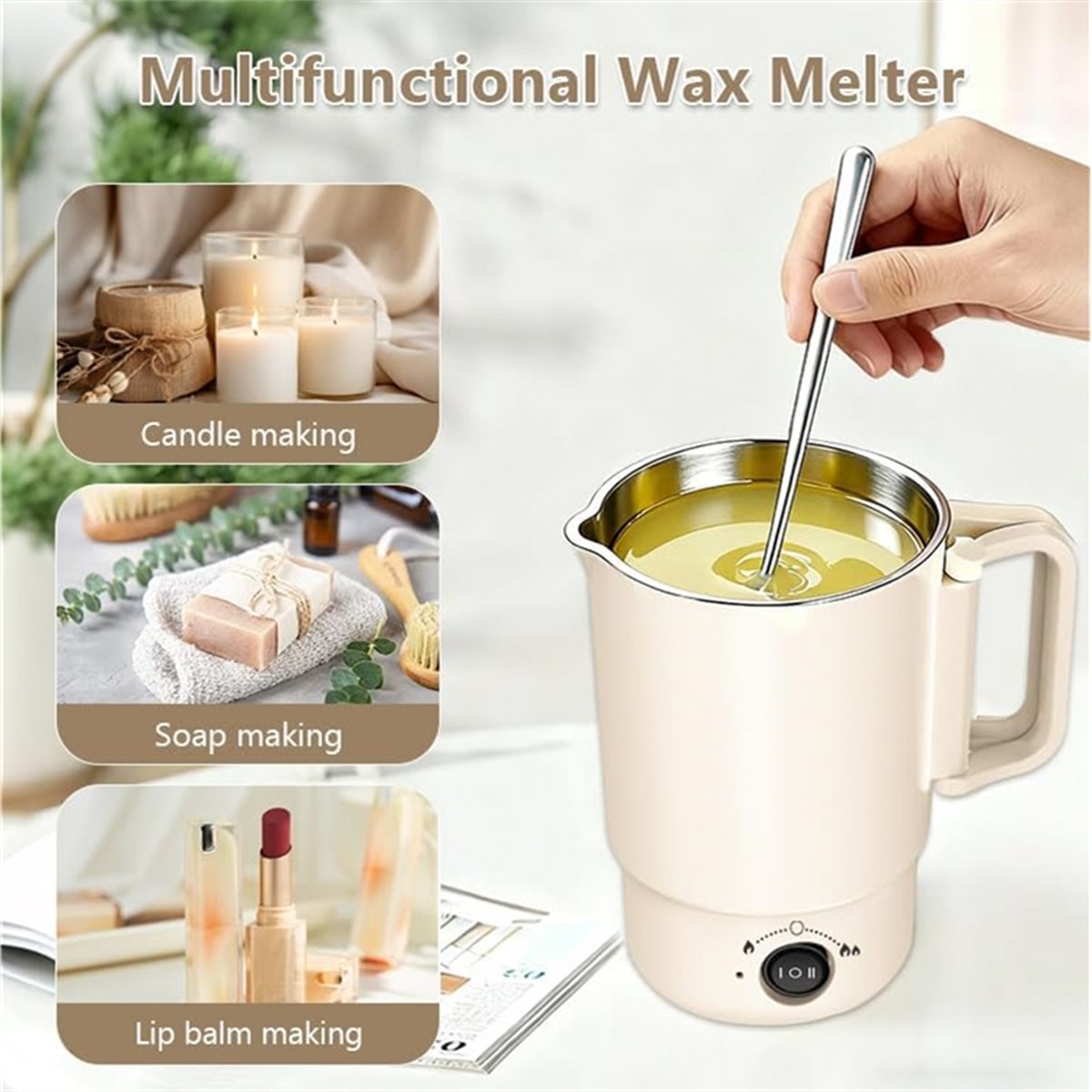 2026 New Electric Wax Melting  - огляд і ціна Candle Supplies Uk