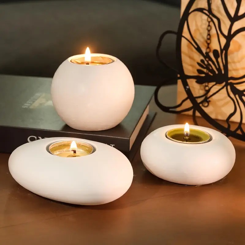 Tealight Candle Holder Resin S - огляд і ціна Candle Zero