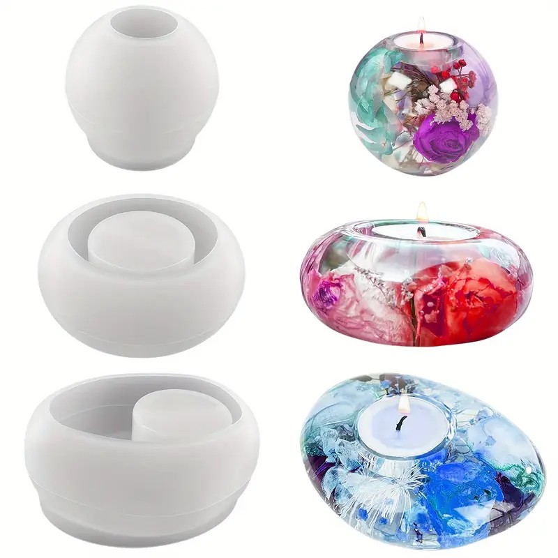 Tealight Candle Holder Resin S - огляд і ціна Candle Zero