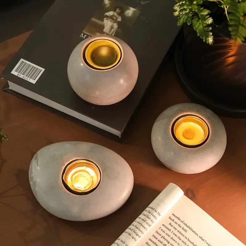 Tealight Candle Holder Resin S - огляд і ціна Candle Zero