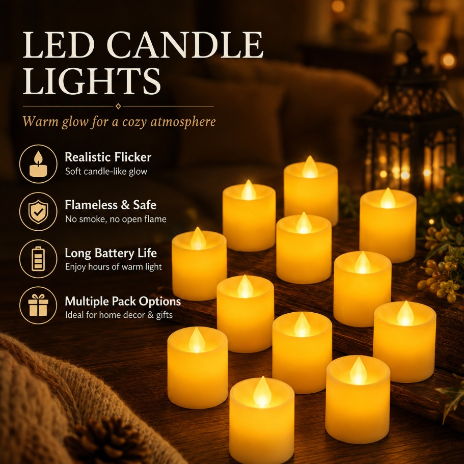 Battery Powered Flameless LED  - огляд і ціна Candle Zero