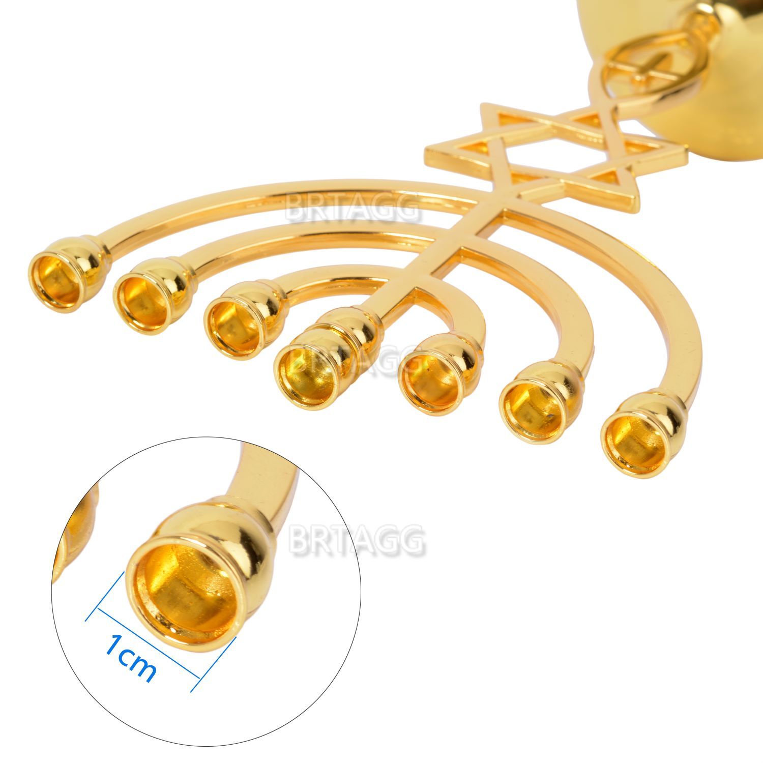 BRTAGG Menorah 7 Branches Jewi - огляд і ціна Candle Quotes