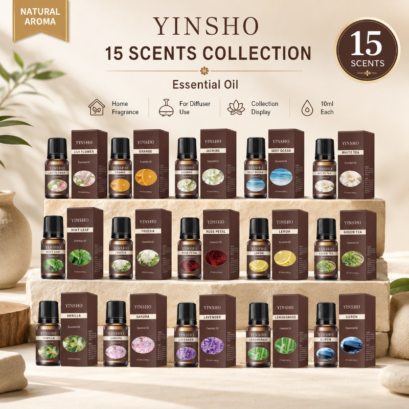 Fragrance Essential Oil Set 15 - огляд і ціна Candle Supplies Fragrance Oil