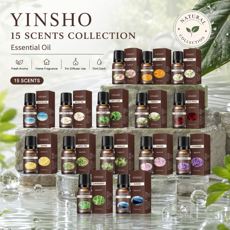 Fragrance Essential Oil Set 15 - огляд і ціна Candle Supplies Fragrance Oil