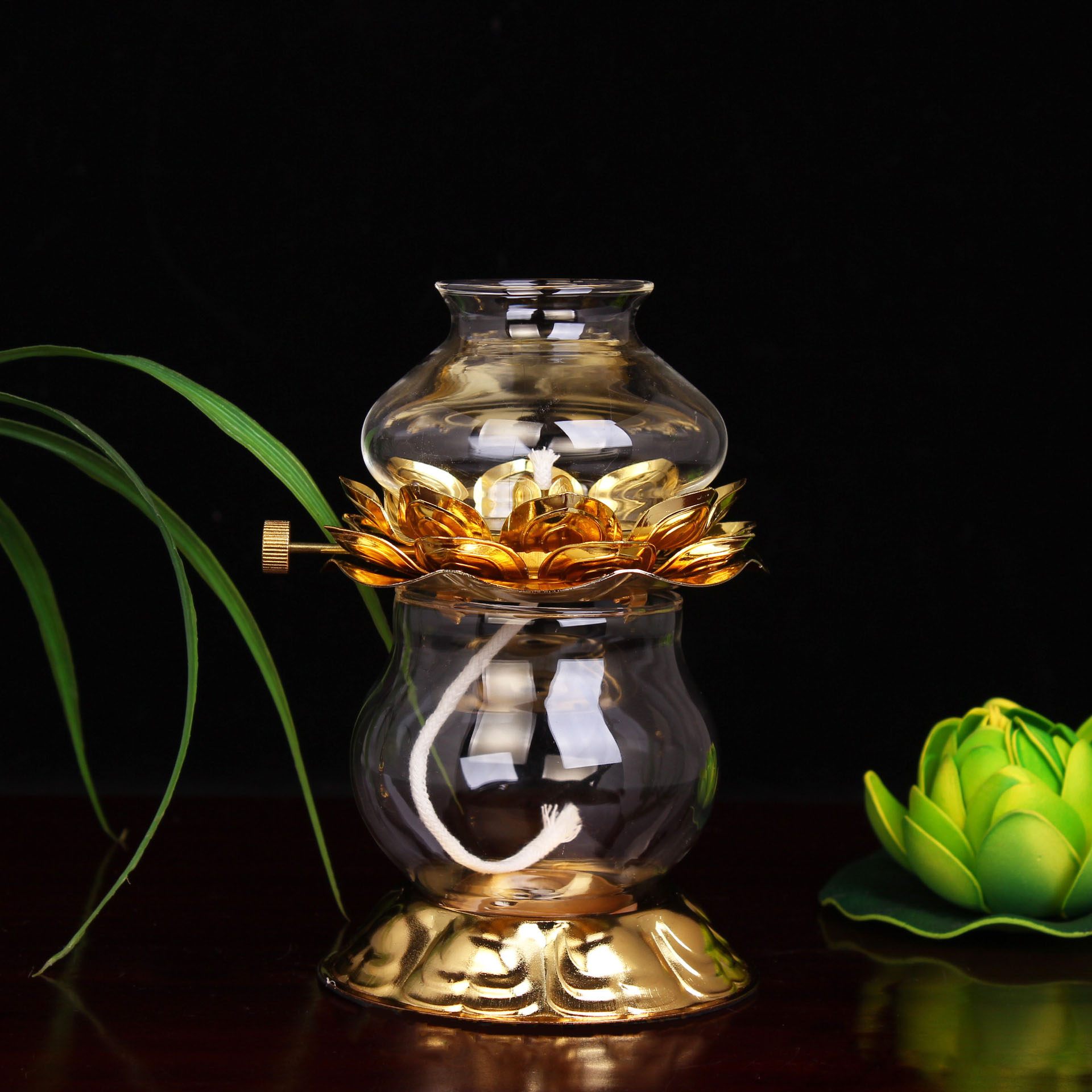 Golden Oil Lamp For Buddhist W - огляд і ціна Candle Zero