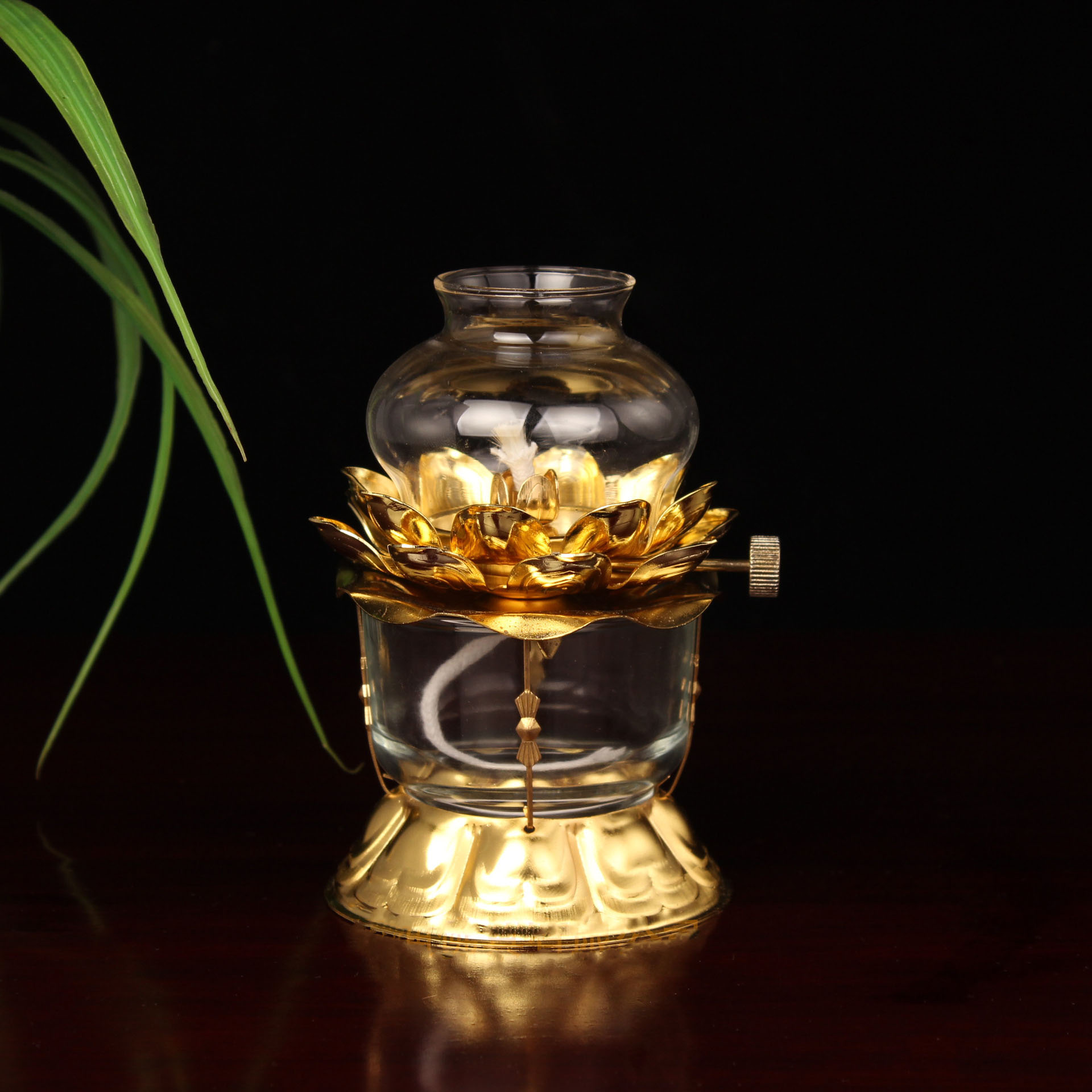 Golden Oil Lamp For Buddhist W - огляд і ціна Candle Zero