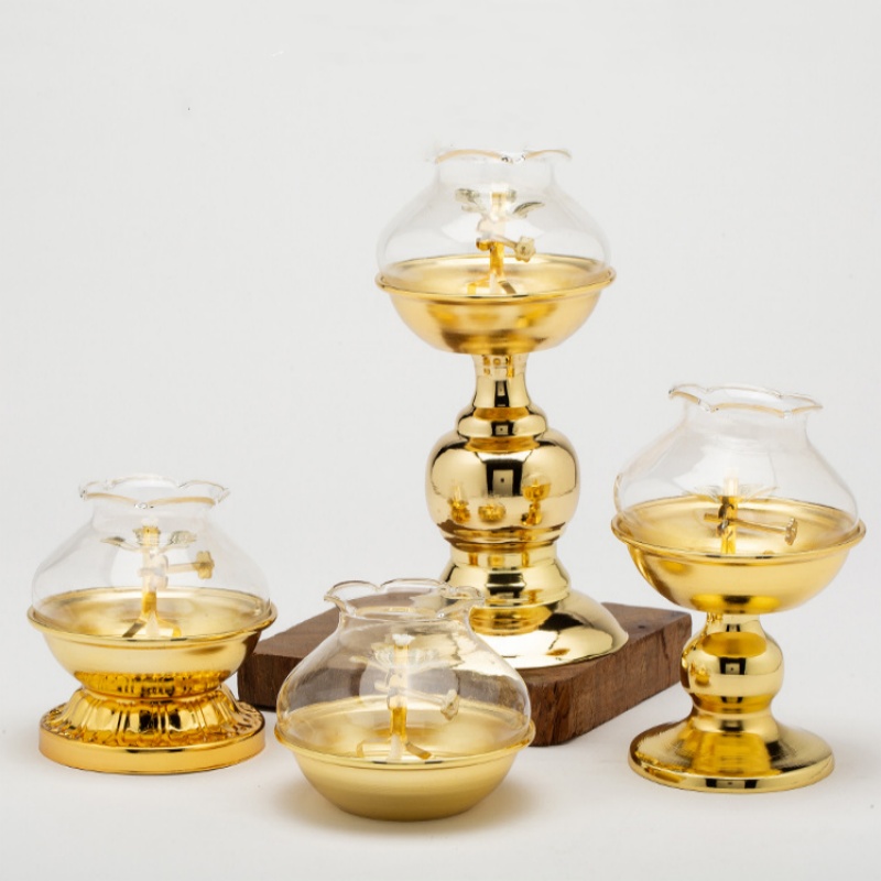 Golden Oil Lamp For Buddha Wit - огляд і ціна Candle Zero