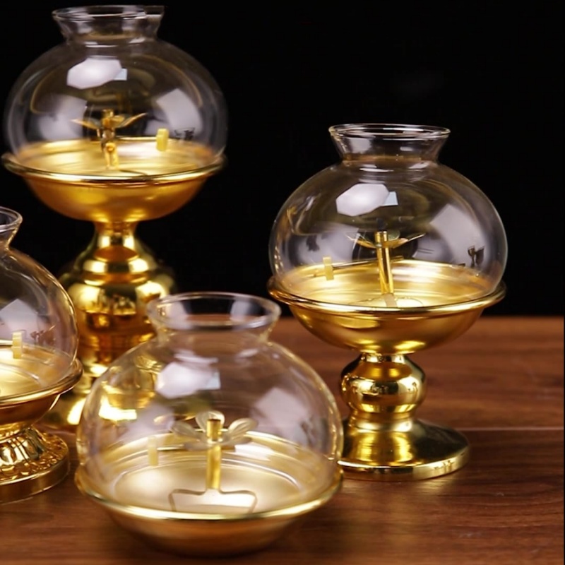 Golden Oil Lamp For Buddha Wit - огляд і ціна Candle Zero