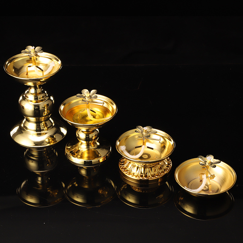 Golden Oil Lamp For Buddha Wit - огляд і ціна Candle Zero