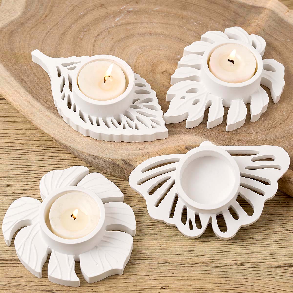 Leaves Candlestick Silicone Mo - огляд і ціна Candle Quotes